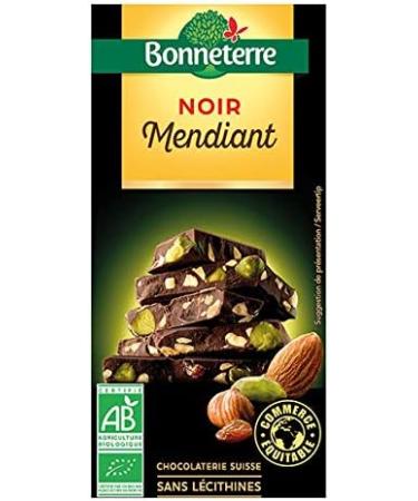 Bonneterre - Mendiant Dark Chocolate Bar 100G - Unit - Buy Online on GoSupps.com