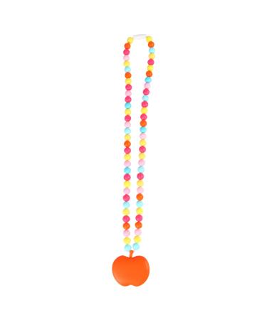 Healifty Silicone Baby Teether Chain Necklace Toy - Colorful & Chewable (3pcs) - Buy Online on GoSupps.com