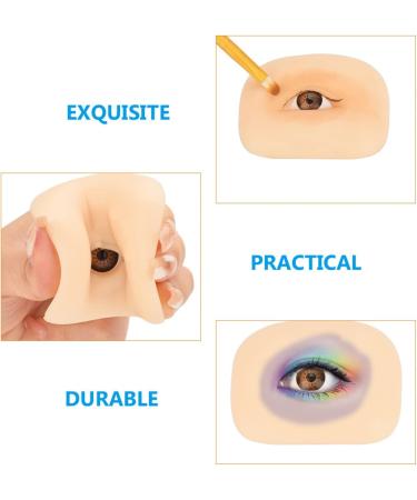  MERRYHAPY MERRYHAPY 1 Set practice skin makeup board eyeshadow training model makeup beginner Training eyeshadow eyeshadow makeup board - Buy Online on GoSupps.com