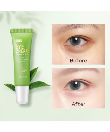 AKARY Green Tea Eye Care Cream - Eliminate Dark Circles & Eye Bags | Nourishing & Tightening Formula with Tea Leaf Extract - Buy Online on GoSupps.com