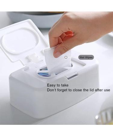 Wet Wipe Dispenser Tissue Box Portable and Durable Wipes Napkin Storage Holder for Home - Buy Online on GoSupps.com