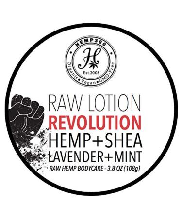 Revolution Organic Raw Lotion - Hemp Shea Lavender Mint