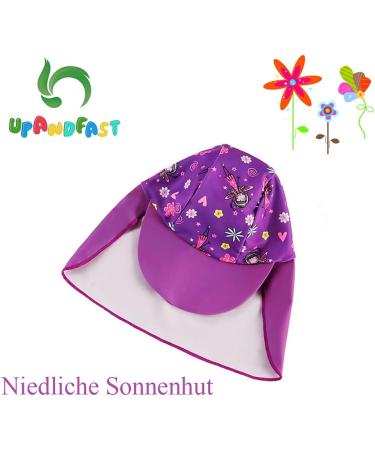 UPF 50+ Sun Protection Baby Swimwear | Purple Toddler One Piece Swimsuit 18-24 Months - Buy Online on GoSupps.com