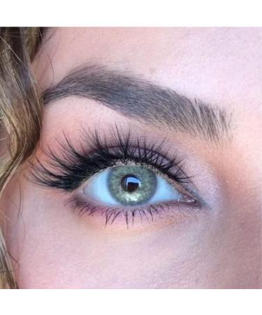 El Amore Colored Contact Lenses Marilyn - Bright Green Monthly Lenses for Dark Eyes | Amore Series - 6 Months Wear - Buy Online on GoSupps.com