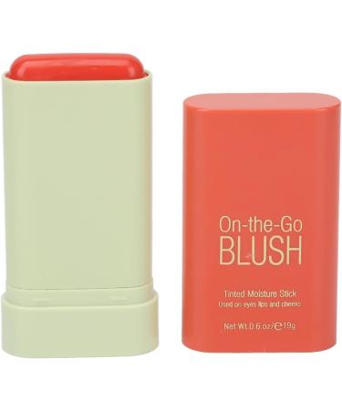 Cream Blush Delicate Texture Portable Breathable High Rendering Blush Stick for Makeup - Buy Online on GoSupps.com