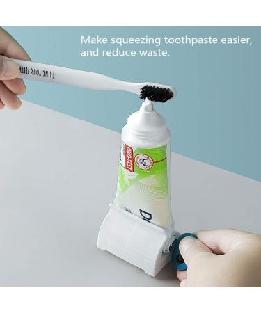 Toothpaste Squeezer 3-Pack | Roll Tube Dispenser for Bathroom | Plastic Toothpaste & Hand Cream Crushers in Red Blue & Green - Buy Online on GoSupps.com