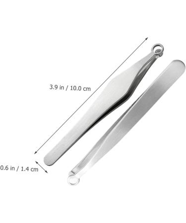 FRCOLOR 10 Pcs Stainless Steel Nose Hair Trimmer & Eyebrow Clip Set - Precision Nose Hair Remover & Grooming Tool for Men - Buy Online on GoSupps.com