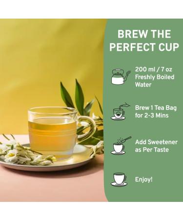 HANDPICK USDA Organic 100% Pure White Tea Mild & Smooth 100 Tea Bags - Buy Online on GoSupps.com