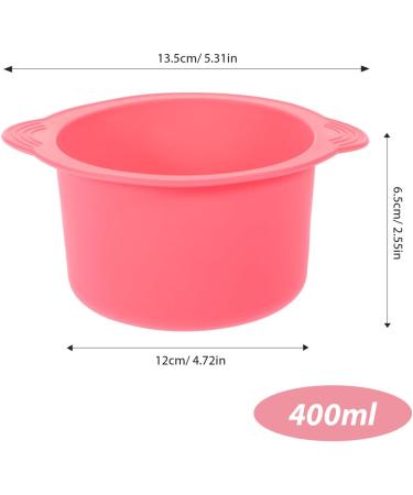 Buy Baluue Silicone Wax Pot - Non-Stick Replacement for Wax Warmer | Ideal for Body Hair Removal | Pink Wax Melting Bowl - International Shipping - Buy Online on GoSupps.com