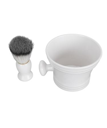 Premium Beard Care Set: Razor Brush Set for Men with Foam Brush Soap Shell & Stand - Soft Hair for Rich Foam & Grooming - Buy Online on GoSupps.com