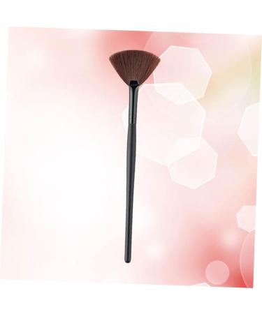 DOITOOL Highlighter Brush Applicator Facial Makeup Brush Blush Brush Face Loose Brush Loose Powder Brush Makeup Blush Cosmetic Brush Liquid Makeup Tricolor Hair Fan - Buy Online on GoSupps.com