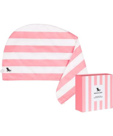 Dock & Bay Turban Towel - Super Absorbent Quick Drying - Malibu Pink - Ideal for Home & Beach - One Size - Buy Online on GoSupps.com