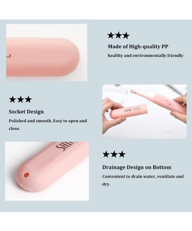 Nuyoah Toothbrush Case Set - 4 Dustproof Lightweight Travel Covers for Camping & Household - 4 Color Options - Buy Online on GoSupps.com