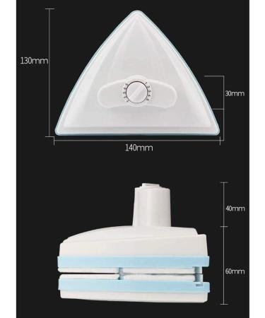 QTYUERGK Triangle Double Sided Magnetic Window Cleaner 5-Speed Adjustable Magnetic/Anti-Pinch Cleaner Glass Wiper Magnetic 6 Pieces of Cleaning Cotton Manual Type Colour:15-40 Cleaners - Buy Online on GoSupps.com