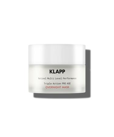 KLAPP Cosmetics - RESIST AGING RETINOL Triple Action PRO AGE Overnight Mask (50ml)