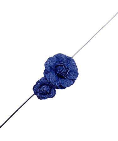 Southjieling adjustable flower choker necklace Elegant rose choker long rope necklace fashionable accessories for girls and women dark