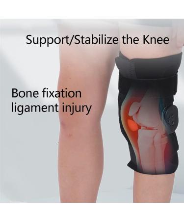 Short Hinged Knee Pads | 360 Support Brace for Hyperextension Osteoarthritis & Ligament Tears | Adjustable 0-90 Protection - Shop Internationally - Buy Online on GoSupps.com