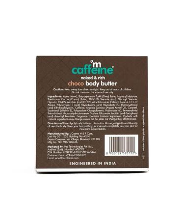 RUVYAA mcaff.eine Body Butter For Dry Skin For Both Women And Men (250Gm) | Shea Butter Moisturizer With Cocoa Butter & Caffeine | For Oily And Dry Skin | For All Skin Types - Buy Online on GoSupps.com