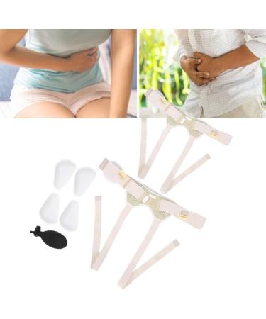 Samnuerly Inguinal Hernia Band - Adjustable Hip Belt for Men with Removable Compression Support - Buy Online on GoSupps.com