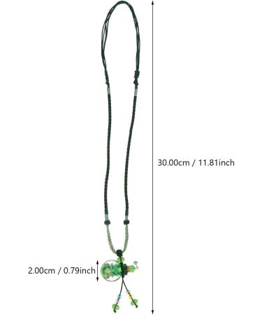 Abaodam 2pcs essential oil bottle necklace diffusers for essential oils essential oil diffuser jewelry Miss Greenx2pcs 30x2cmx2pcs - Buy Online on GoSupps.com