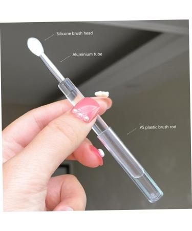 4 Pcs Silicone Lip Brushes - Portable Lipstick Applicator Wands & Mini Lip Scrub Brush for Gloss | International Shipping - Buy Online on GoSupps.com