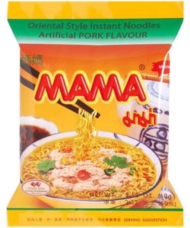 CNMART MAMA Instant Noodles Ramen Assorted Bundle 5 Different Flavours (Pack of 9) - Buy Online on GoSupps.com