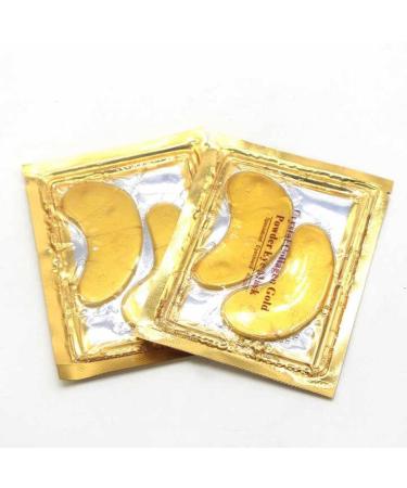 24K Gold Eye Patches (12 Pairs) Collagen Anti-Wrinkle Anti-Aging Beauty & Personal Care Dark Circles & Puffiness