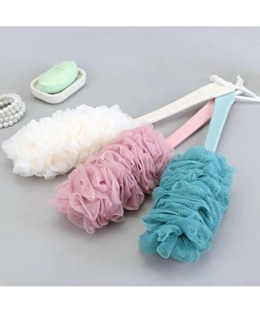 Bath Sponges for Adults Bath Sponge Mesh Pouf Bath Sponge Foam Loofah Sponge (Color : Pink) - Buy Online on GoSupps.com