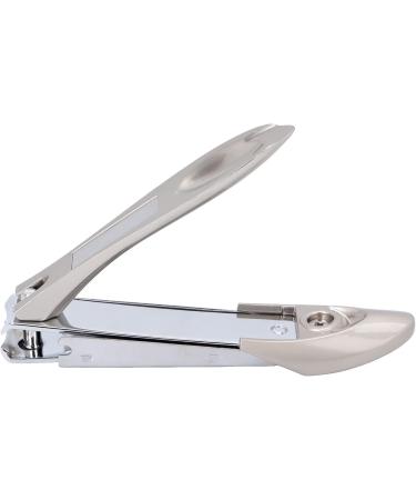 Nail Clipper Fingernail Cutter Scissors Stainless Steel Anti Splashing Tool with File - Buy Online on GoSupps.com