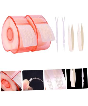 minkissy 6 Rolls Lace Double Eyelid Sticker Instant Eye Lift Strips for Women Eye Lift Tape for Droopy Lid Double Eyelid Tapes Stickers Eyelid Shadow Stickers Adhesive Strip With Hat Lifter - Buy Online on GoSupps.com