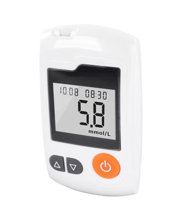 Blood glucose meter set 50 test strips and 50 test lancets automatic blood glucose tester with lancing pen