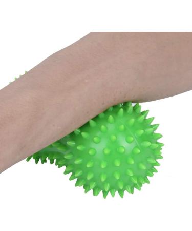 Stingy Massage Ball for Myofascial Relaxation & Pain Relief - Deep Tissue Foot Massager in 4 Colors (Green) - Buy Online on GoSupps.com