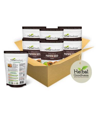 Papaya Seed Powder Natural Cleanse - Colon Kidney Liver Intestine & Gut Health Prebiotic Antioxidant - Fiber & Papain Nutrient Absorption - Herbal Goodness (1 Packet)