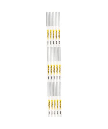 Baluue 15 Pcs White Lying Silkworm Pen Matte Eyeliner Matte Cream Eyeshadow Pencil Eyeliner Makeup Pen Abs