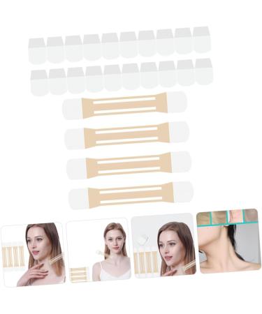 TEHAUX 4pcs Neck Lift Stickers Neck Tape Miss Tighten The Belt 20.5x4cm As Shown - Buy Online on GoSupps.com