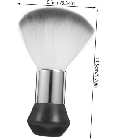 BELLIFFY Barber Brush Neck Duster Barber Hair Cutting Brush Neck Duster Brush Neck Duster for Hair Cutting Barber Neck Duster Barber Neck Brush Barbers Brush Haircut Brush Duster 14.50X8.50X8.50CM Grey - Buy Online on GoSupps.com
