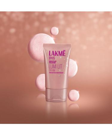 Lakme Lumi Cream Moisturizer with Highlighter Enriched with Niacinamide for All Skin Type 30g - Buy Online on GoSupps.com