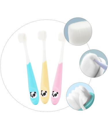 PartyKindom 3pcs Cartoon Baby Toothbrush Bristles - Soft Safe & Fun Oral Care for Kids - Buy Online on GoSupps.com