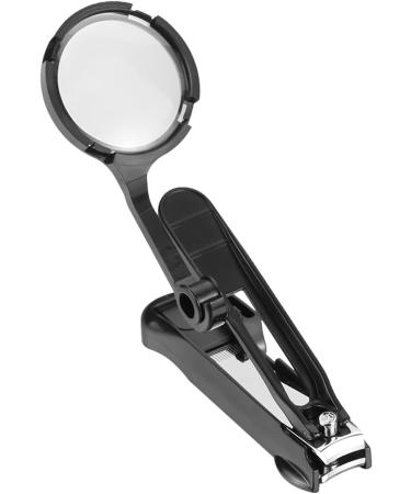 SVAASA Nail Clippers 1 PC Big Size Nail Clippers Stainless Steel Pedicure Nail Scissors with Magnifier Professional Manicure Nail Cutter - Buy Online on GoSupps.com
