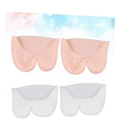 Buy Healifty Big Toe Protectors - 4 Pairs Gel Cushion Foot Metatarsal Pads for Men | Toe Caps & Soft Shoe Covers - Buy Online on GoSupps.com