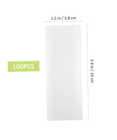 Minkissy 600 STK Wax Paper Strips for Hair Removal - Wax Spatula & Template for Smooth Skin - International Shipping Available - Buy Online on GoSupps.com