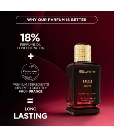 Long Lasting Indian Dark OUD EAU DE Fragrance Perfume for Men and Womens 100ml for All Occassions and daily uses Dark Oud Eau De Parfum 100 Ml - Buy Online on GoSupps.com