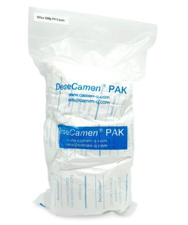 Desecamen - silicail package - dry - dehumidifier - moisture absorber - non -toxic - food quality (6 500g) 6 500g