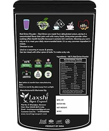 ZANTO Red Onion Powder - 500 GM - Buy Online on GoSupps.com