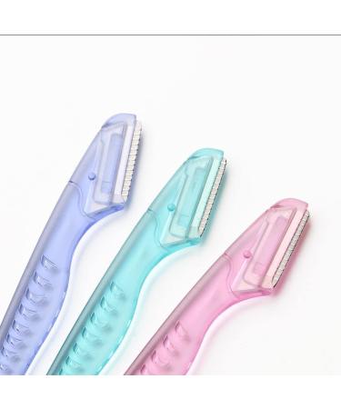 AOLDHYY Eyebrow Razor & Facial Hair Remover - Stylish Garden Sculpture D cor in Pink Purple Blue | International Shipping Available - Buy Online on GoSupps.com