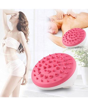 Anti-Cellulite Body Massage Glove | Exfoliating Pink Bath & Shower Massager | International Shipping Available - Buy Online on GoSupps.com