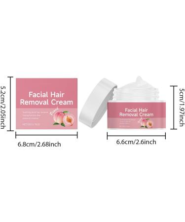 Facial hair removal cream 50g and painless | Facial shaving cream For women girls mothers wives beauty enthusiasts travelers athletes beards eyebrows etc. - Buy Online on GoSupps.com