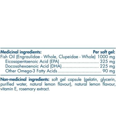 Nordic Naturals Ultimate Omega SoftGels - Omega-3 Supplement Concentrated Fish Oil With More DHA and EPA Supports Heart Health Brain Development and Overall Wellness Lemon 60 Count Lemon 60 Count (Pack of 1) - Buy Online on GoSupps.com