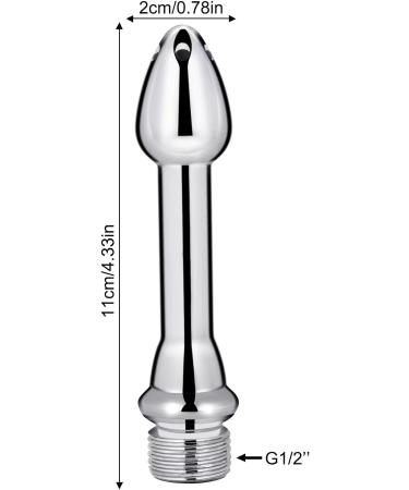 Buy 5 Holes Aluminum Shower Head Nozzle Clean Rinse System (Silver) | International Shipping Available - Buy Online on GoSupps.com