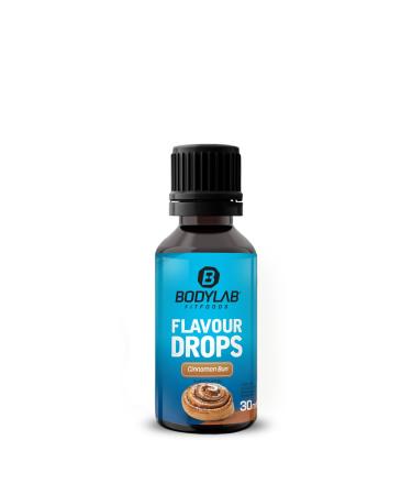 BODYLAB24 Flavor drops 30ml cinnamon snail calorie-free sugar-free and fat-free aroma drops flavrops for sweetening foods coffee syrup drops of taste without artificial dyes